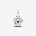 PANDORA : September Blue Eternity Circle Dangle Charm - PANDORA : September Blue Eternity Circle Dangle Charm