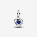 PANDORA : September Blue Eternity Circle Dangle Charm - PANDORA : September Blue Eternity Circle Dangle Charm