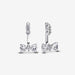 PANDORA : Sparkling Bow Drop Earrings - PANDORA : Sparkling Bow Drop Earrings