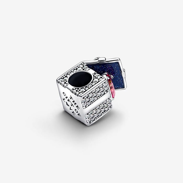 PANDORA : Sparkling Gift Box Charm - PANDORA : Sparkling Gift Box Charm