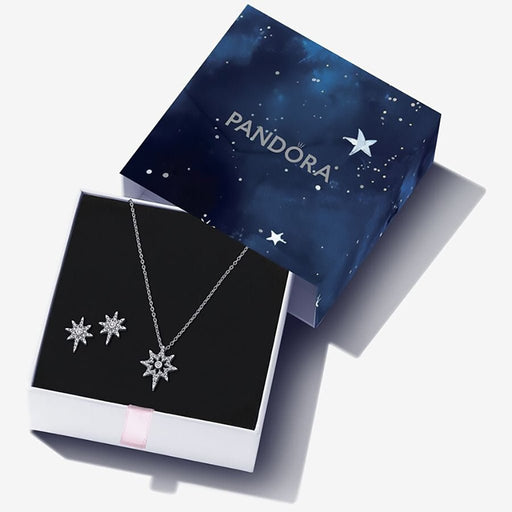 PANDORA : Sparkling Northern Star Jewelry Gift Set - PANDORA : Sparkling Northern Star Jewelry Gift Set