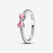 PANDORA : Sparkling Pink Bow Ring - PANDORA : Sparkling Pink Bow Ring