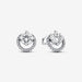 PANDORA : Sparkling Round Cut Jewelry Set - Sterling Silver - PANDORA : Sparkling Round Cut Jewelry Set - Sterling Silver