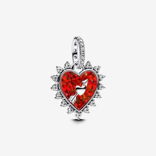 PANDORA : Spinnable Arrow Heart Dangle Charm - PANDORA : Spinnable Arrow Heart Dangle Charm