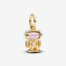 PANDORA : Spinnable Face Robot Dangle Charm - PANDORA : Spinnable Face Robot Dangle Charm