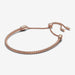 PANDORA : Studded Chain Slider Bracelet - Rose Gold - PANDORA : Studded Chain Slider Bracelet - Rose Gold