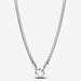 PANDORA : Studded Clasp & Chain Necklace - PANDORA : Studded Clasp & Chain Necklace