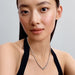 PANDORA : Studded Clasp & Chain Necklace - PANDORA : Studded Clasp & Chain Necklace