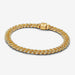 PANDORA : Timeless Pavé Cuban Chain Bracelet - Gold - PANDORA : Timeless Pavé Cuban Chain Bracelet - Gold