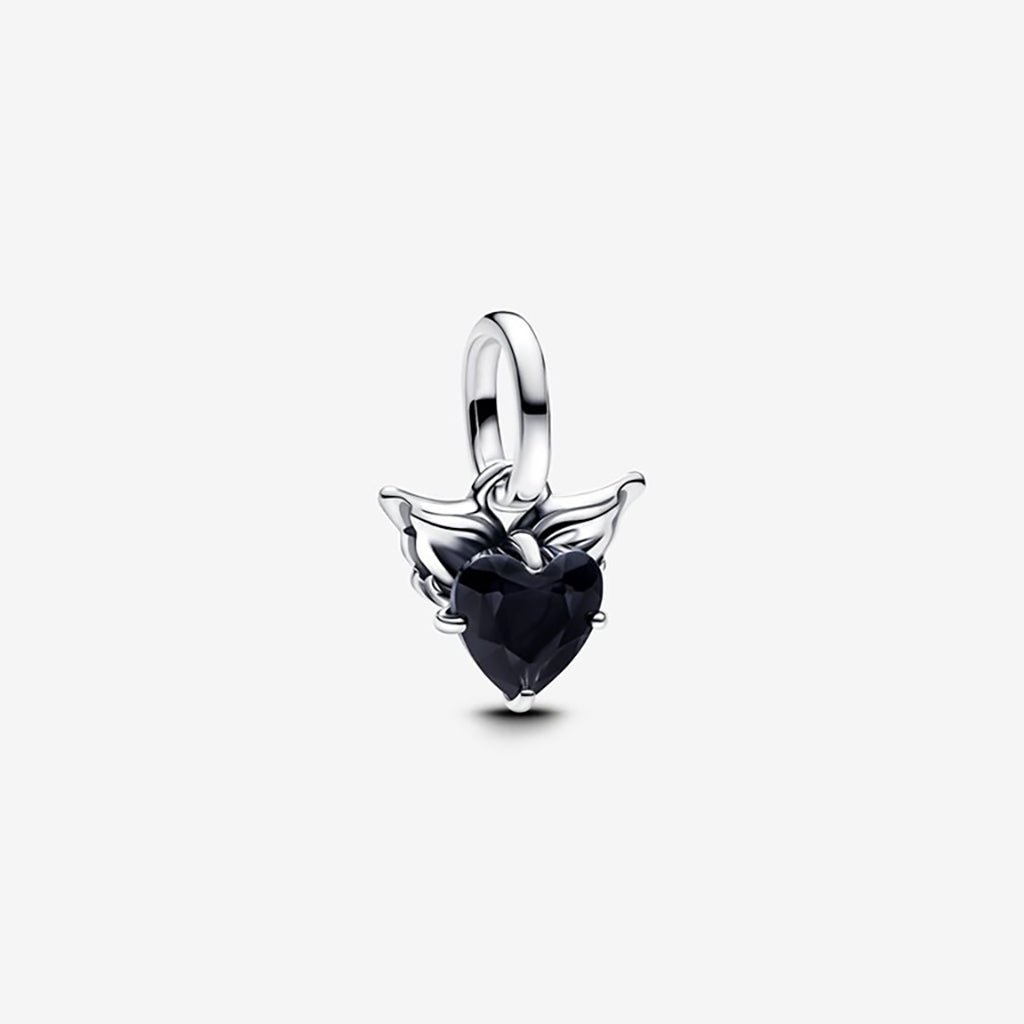 PANDORA : Winged Heart Mini Dangle Charm - Annies Hallmark
