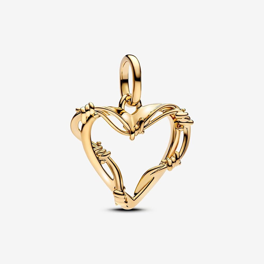 PANDORA : Wire Heart Dangle Charm - Annies Hallmark & Gretchens