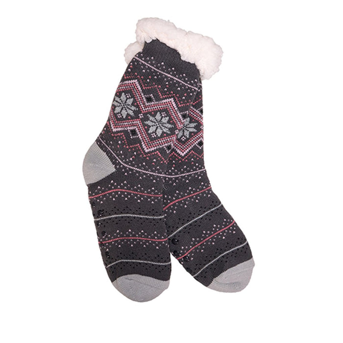 Paw Print Paradise Thermal Slipper Socks - Buy one get one FREE - Paw Print Paradise Thermal Slipper Socks - Buy one get one FREE