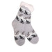 Paw Print Paradise Thermal Slipper Socks - Buy one get one FREE - Paw Print Paradise Thermal Slipper Socks - Buy one get one FREE