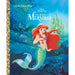 Disney Princess 'The Little Mermaid' Little Golden Book cover with Ariel underwater.
