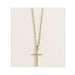 Periwinkle by Barlow :18” Classic Gold Cross - Necklace - Periwinkle by Barlow :18” Classic Gold Cross - Necklace