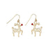 Periwinkle by Barlow : Bright Gold Rudolph - Earrings - Periwinkle by Barlow : Bright Gold Rudolph - Earrings