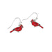 Periwinkle by Barlow : Red Enamel Cardinals - Earrings - Periwinkle by Barlow : Red Enamel Cardinals - Earrings