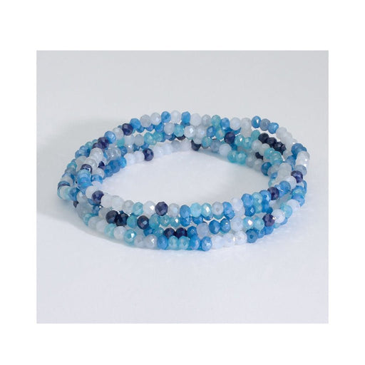 Periwinkle by Barlow : Shade of Blue Glass -Bracelet - Periwinkle by Barlow : Shade of Blue Glass -Bracelet
