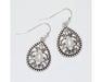 Periwinkle by Barlow : Silver filigree with pearls - Earrings - Periwinkle by Barlow : Silver filigree with pearls - Earrings