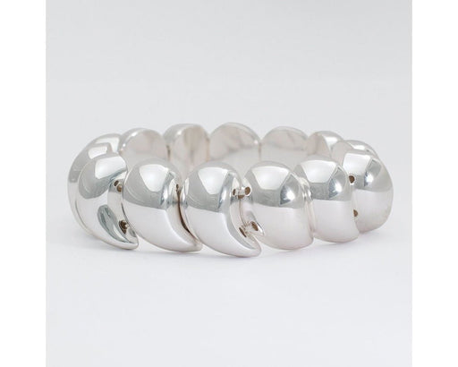 Periwinkle by Barlow : Silver Shapes - Bracelet - Periwinkle by Barlow : Silver Shapes - Bracelet