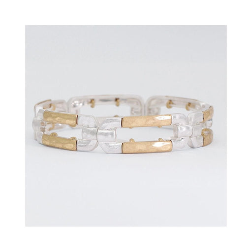 Periwinkle by Barlow : Two - tone links Bracelet - Periwinkle by Barlow : Two - tone links Bracelet