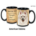 Pet Gift USA : American Eskimo - My Faithful Friends Mug 15oz - Pet Gift USA : American Eskimo - My Faithful Friends Mug 15oz