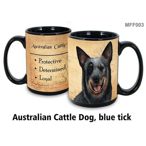 Pet Gift USA : Australian Cattle Dog - Blue Heeler - My Faithful Friends Mug 15oz - Pet Gift USA : Australian Cattle Dog - Blue Heeler - My Faithful Friends Mug 15oz