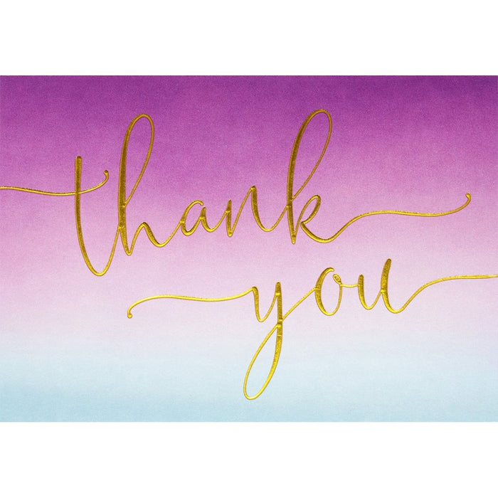 Peter Pauper Press : Amethyst Thank You Notes - Peter Pauper Press : Amethyst Thank You Notes