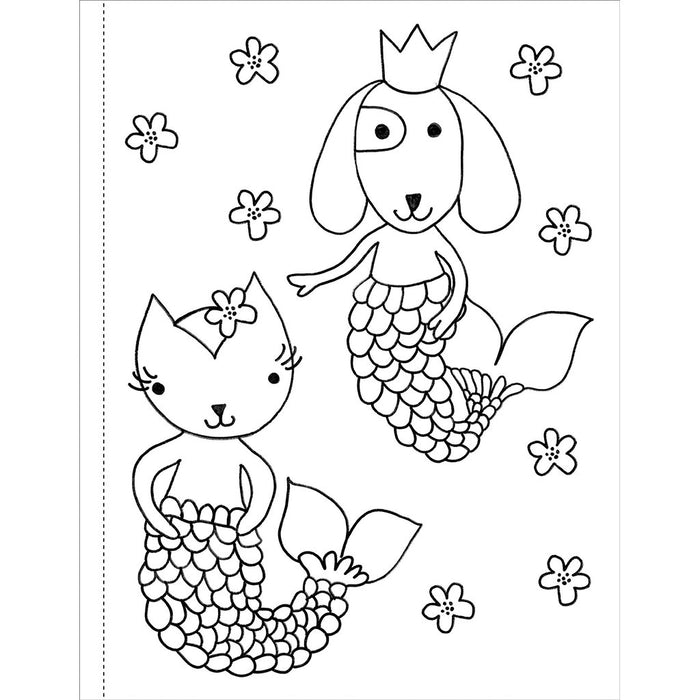 Peter Pauper Press : Coloring Book - Mermaids - Peter Pauper Press : Coloring Book - Mermaids