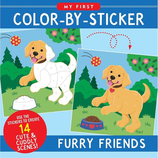 Peter Pauper Press : My First Color - by - Sticker Book - Furry Friends - Peter Pauper Press : My First Color - by - Sticker Book - Furry Friends