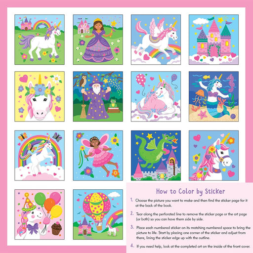 Peter Pauper Press : My First Color - by - Sticker Book - Unicorns & More - Peter Pauper Press : My First Color - by - Sticker Book - Unicorns & More