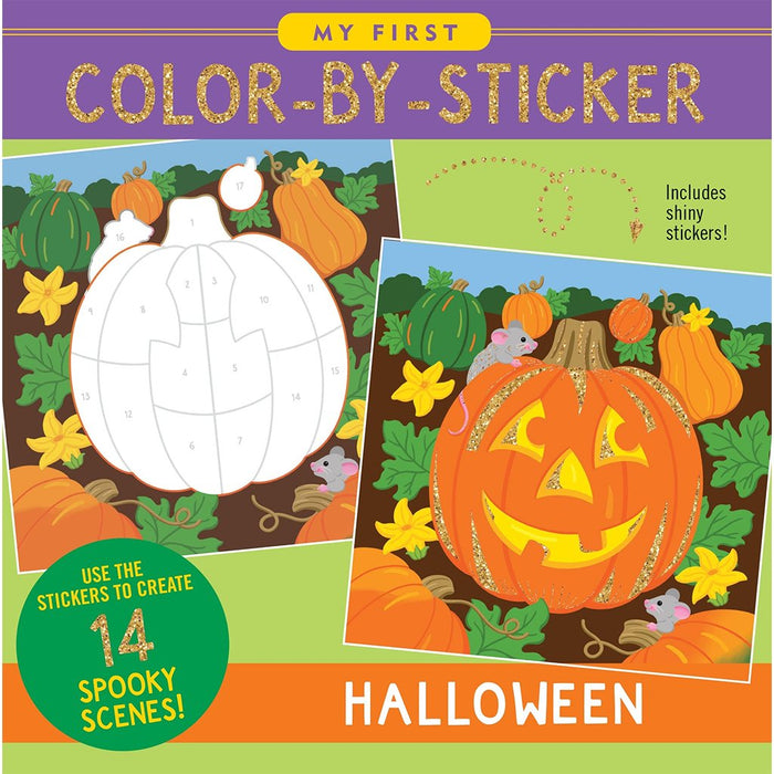 Peter Pauper Press : My First Color - by - Sticker - Halloween - Peter Pauper Press : My First Color - by - Sticker - Halloween