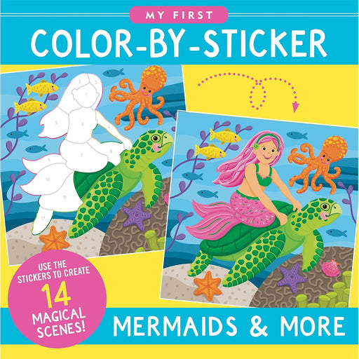 Peter Pauper Press : My First Color - by - Sticker - Mermaids & More - Peter Pauper Press : My First Color - by - Sticker - Mermaids & More