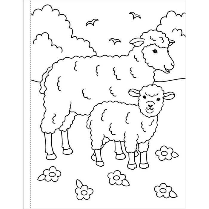 Peter Pauper Press : My First Coloring Book - On the Farm - Peter Pauper Press : My First Coloring Book - On the Farm