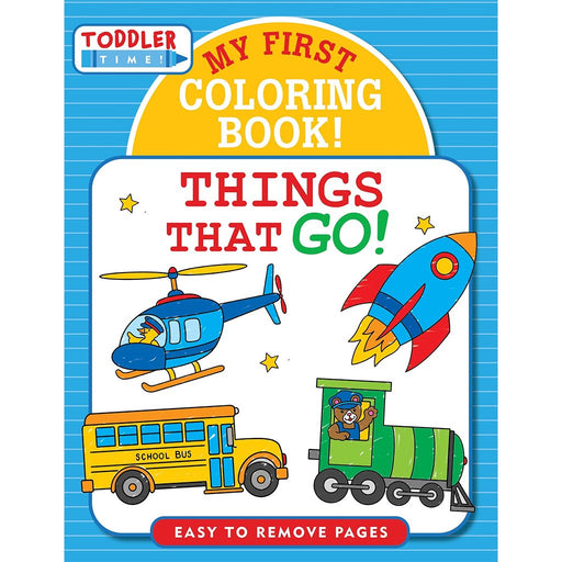 Peter Pauper Press : My First Coloring Book - Things That Go! - Peter Pauper Press : My First Coloring Book - Things That Go!