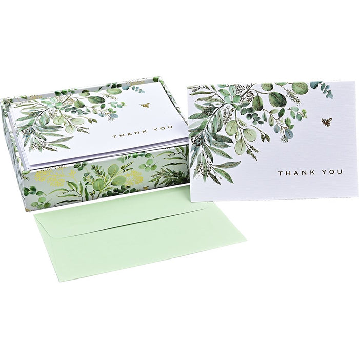 Peter Pauper Press : Thank You Notes - Eucalyptus - Peter Pauper Press : Thank You Notes - Eucalyptus