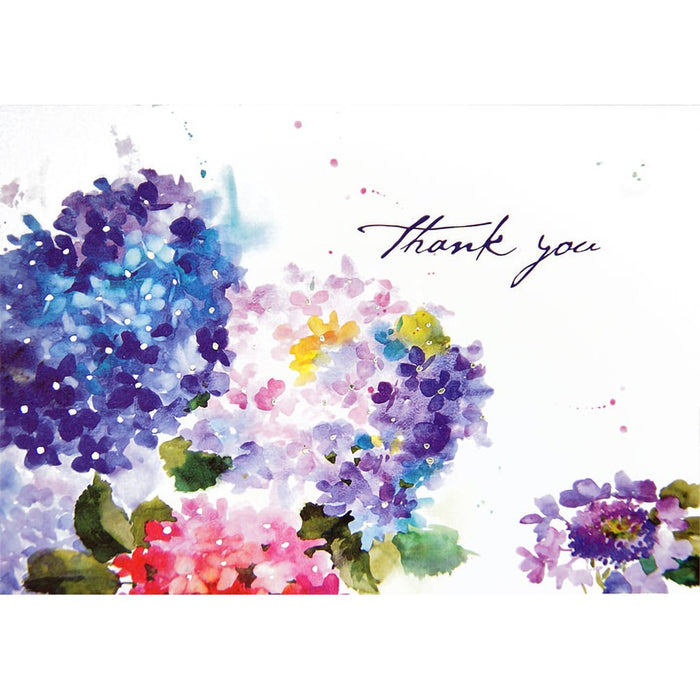 Peter Pauper Press : Thank You Notes - Hydrangeas - Peter Pauper Press : Thank You Notes - Hydrangeas