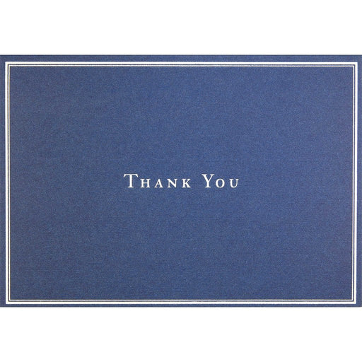 Peter Pauper Press : Thank You Notes - Navy Blue - Peter Pauper Press : Thank You Notes - Navy Blue