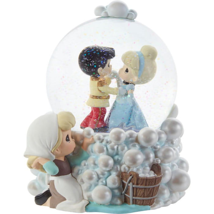 Precious Moments : Disney Follow Your Dreams To Happily Ever After Cinderella Musical Snow Globe - Precious Moments : Disney Follow Your Dreams To Happily Ever After Cinderella Musical Snow Globe