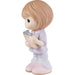 Precious Moments : Heart Of Gold, Bisque Porcelain Figurine - Precious Moments : Heart Of Gold, Bisque Porcelain Figurine