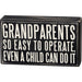 Primitives By Kathy : Grandparents Box Sign - Primitives By Kathy : Grandparents Box Sign