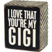 Primitives By Kathy : My Gigi Box Sign - Primitives By Kathy : My Gigi Box Sign