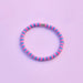 Pura Vida : Bubblegum Seascape Stretch Bracelet - Pura Vida : Bubblegum Seascape Stretch Bracelet