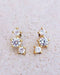 Pura Vida : Estrella Gemstone Stud Earrings in Gold - Pura Vida : Estrella Gemstone Stud Earrings in Gold