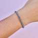 Pura Vida : Obsidian Seascape Stretch Bracelet - Pura Vida : Obsidian Seascape Stretch Bracelet