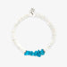 Pura Vida : Puka Shell and Turquoise ChipStretch Bracelet - Pura Vida : Puka Shell and Turquoise ChipStretch Bracelet