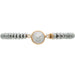 Rain : Gold Hematite Faceted Bead Fresh Water Pearl Bracelet - Rain : Gold Hematite Faceted Bead Fresh Water Pearl Bracelet