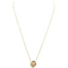 Rain : Gold Love Knot Chain Necklace - Rain : Gold Love Knot Chain Necklace