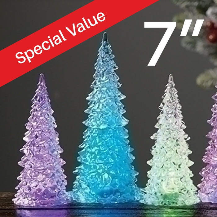 Roman : Lighted Crystal Tree 7" - Roman : Lighted Crystal Tree 7"