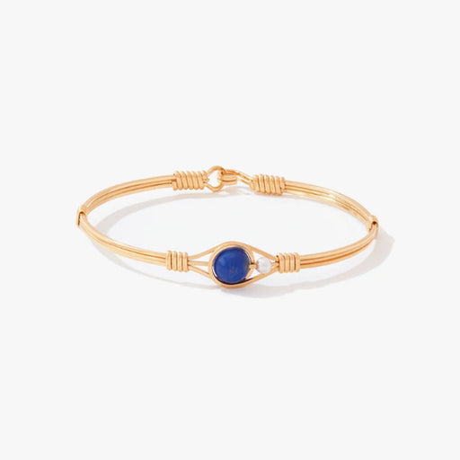 Ronaldo Jewelry : Always By My Side™ Bracelet - Gold Lapis - Ronaldo Jewelry : Always By My Side™ Bracelet - Gold Lapis